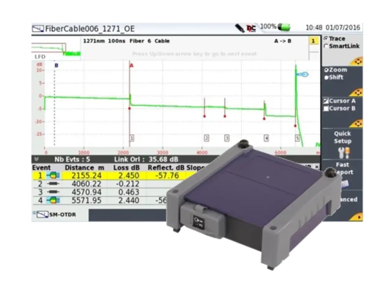 CWDM OTDR Modules (4100 Series)
