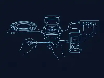 Fiber Splicing and Measurement