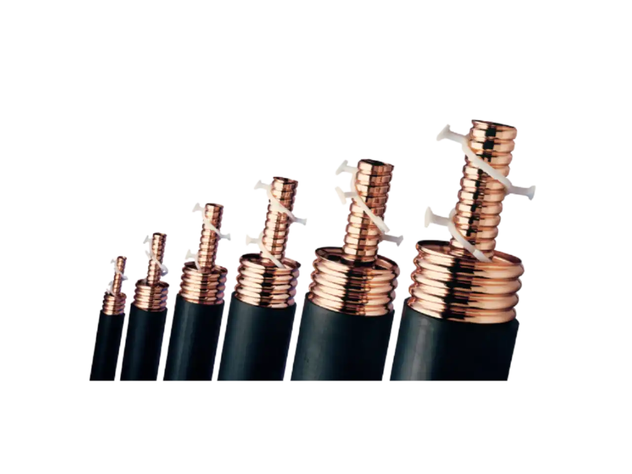 HELIFLEX air-dielectric cables sizes