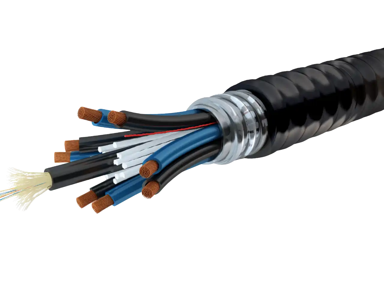 HYBRIFLEX Fiber Power and Hybrid Cables for Radio Sites