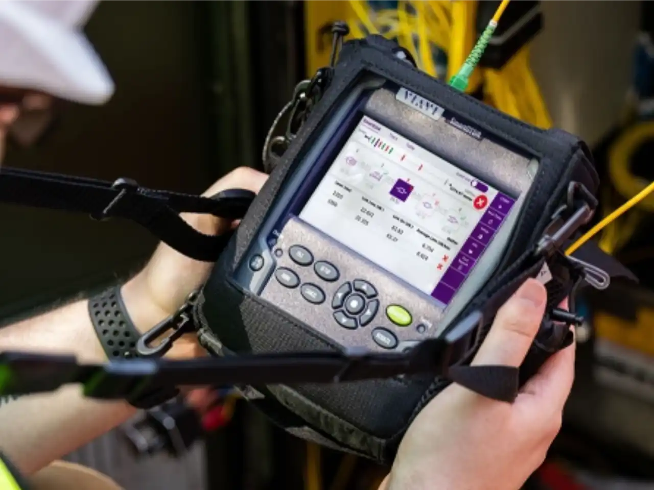 Test equipment ports and adapters